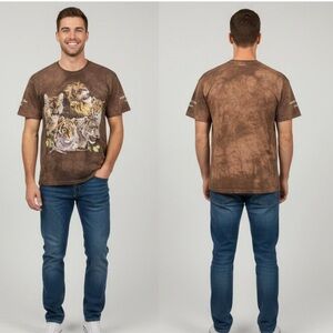 Mountain Tee- Big Cats - Honolulu Zoo